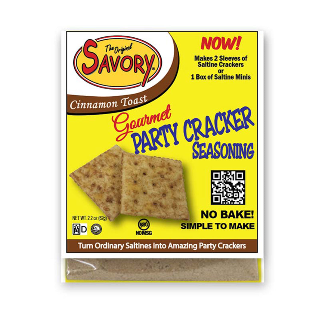 Savory Party Cracker Seasoning - Cinnamon Toast