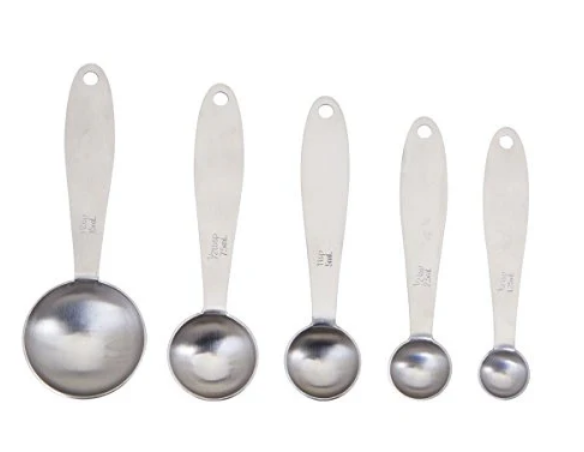 Measuring Spoons-Stainless Steel 5-Piece