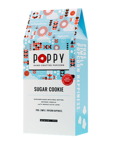 Poppy Sugar Cookie Popcorn Gift Box