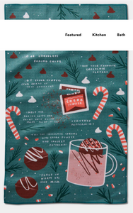 Geometry Tea Towel