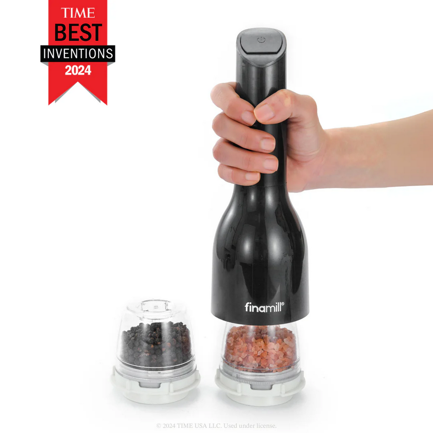 FinaMill Spice Grinder - Midnight Black