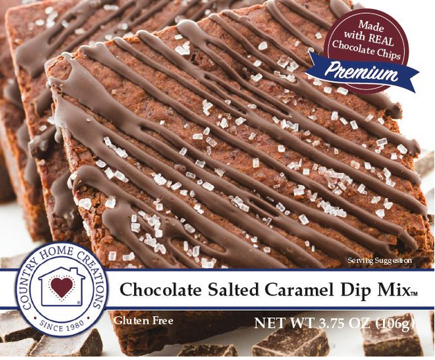 Chocolate Salted Caramel Dip Mix