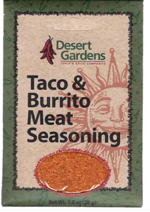 Desert Gardens Taco & Burrito Meat Seasoning