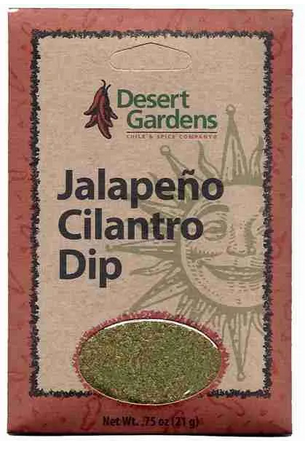 Desert Gardens Jalapeno Cilantro Dip