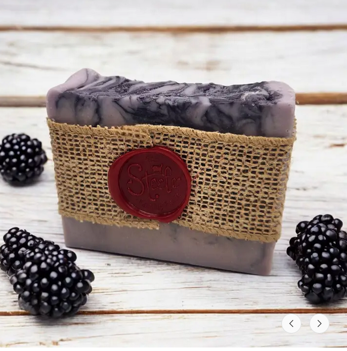 Steele Family Farm-Goat Milk Soap-Jay Jay's Blackberry