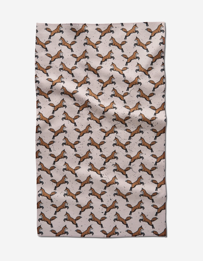 Geometry Vixen Tea Towel