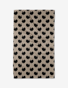 Geometry Gobble Tea Towel