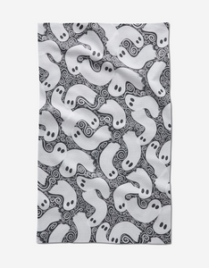 Geometry Swirling Ghosts Tea Towel