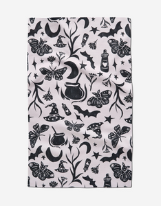 Geometry Moths and Things Tea Towel