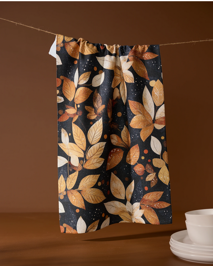 Geometry Botanical Wonderland Tea Towel