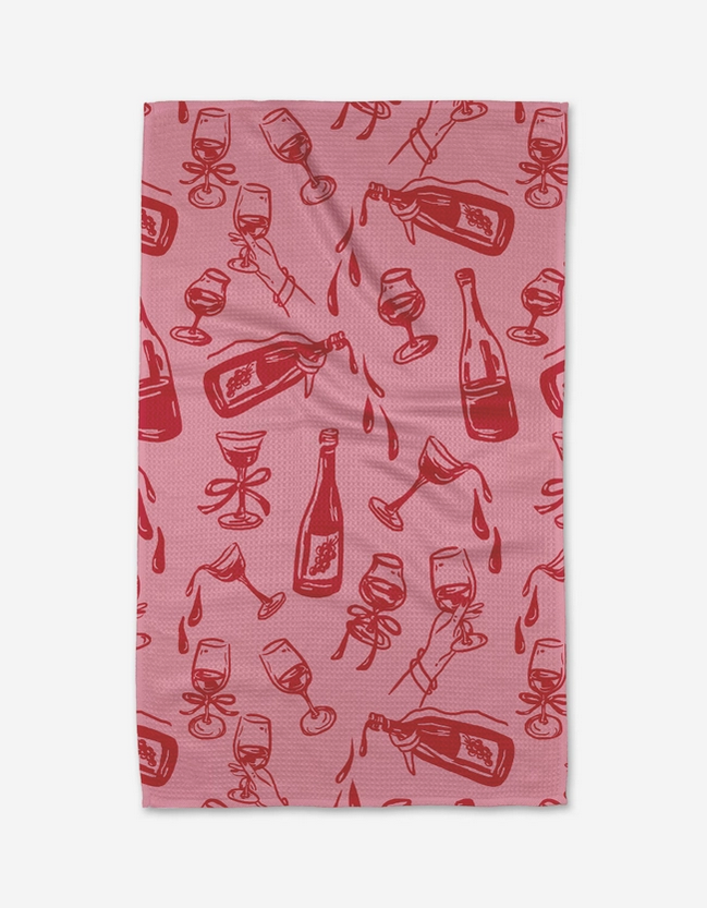 Geometry Wining and DiningTea Towel