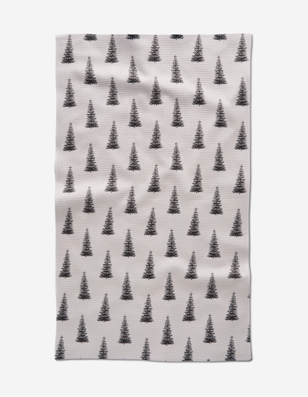 Geometry Alpine Forest Tea Towel