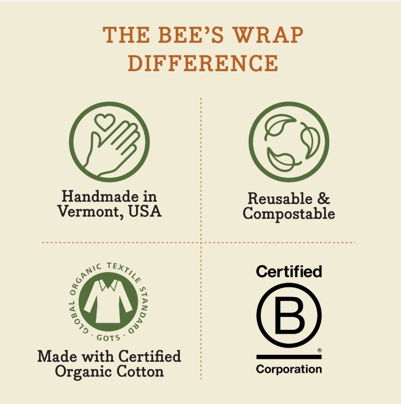 Bee's Wrap Artisan Bread Bag 15"x12"