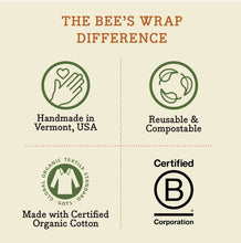 Load image into Gallery viewer, Bee's Wrap Artisan Bread Bag 15"x12"
