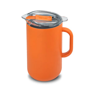 Served Vacuum-Insulated Pitcher (2L) – Tangerine