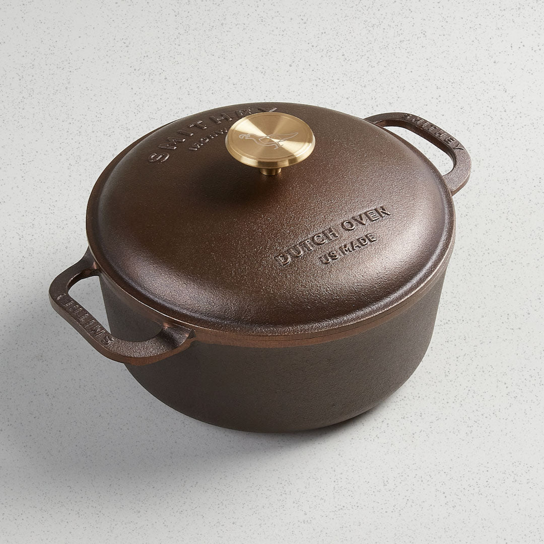 Smithey Cast Iron Dutch Oven-3.5 QT