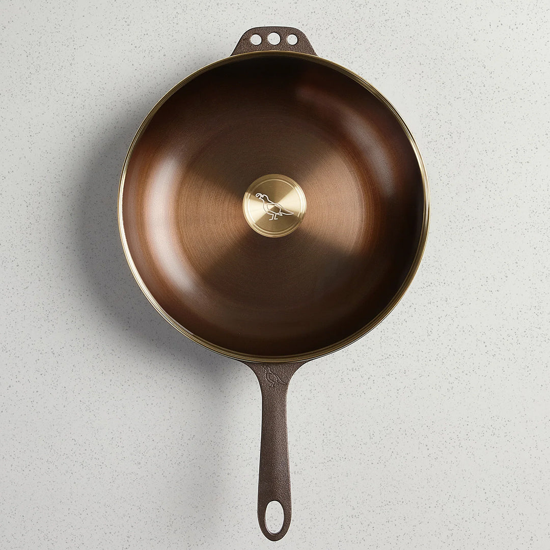 Smithey No. 11 Deep Skillet + Glass Lid