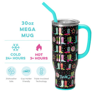 Swig Life® Disco Cowgirl Mega Mug (30oz)