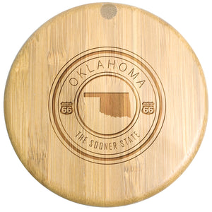 Oklahoma Totally Bamboo Salt and Storage Box