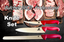 Load image into Gallery viewer, Butcher BBQ Knife Set
