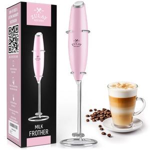 Powerful Handheld Milk Frother - With Stand