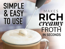 Load image into Gallery viewer, Powerful Handheld Milk Frother - With Stand
