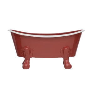 Metal Bathtub Soap Dish – Blush