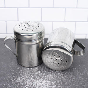 Salt and Pepper Shakers-Stainless Steel