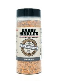 Daddy Hinkle's Cracked Pepper Seasoning Rub