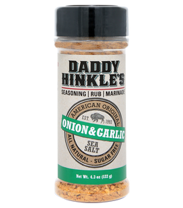 Daddy Hinkle's Onion & Garlic Seasoning Rub 4.3 oz