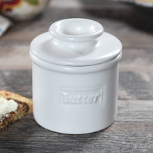 Load image into Gallery viewer, Café Matte Collection Butter Bell Crock
