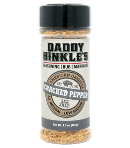 Daddy Hinkle's Cracked Pepper Seasoning Rub Cast Iron Company