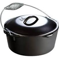 Lodge 5 Quart Dutch Oven with Bail Handle Cast Iron Company