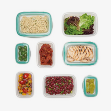 Load image into Gallery viewer, 16 Piece Smart Seal Plastic Container Set
