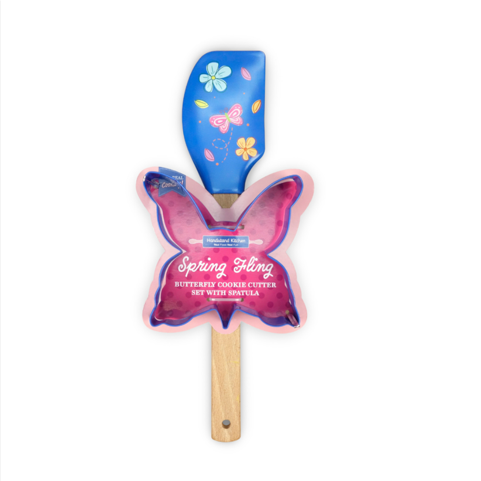 Spring Fling Butterfly Cookie Cutter Set with Spatula