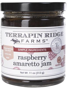 Terrapin Ridge Raspberry Amaretto Jam Cast Iron Company