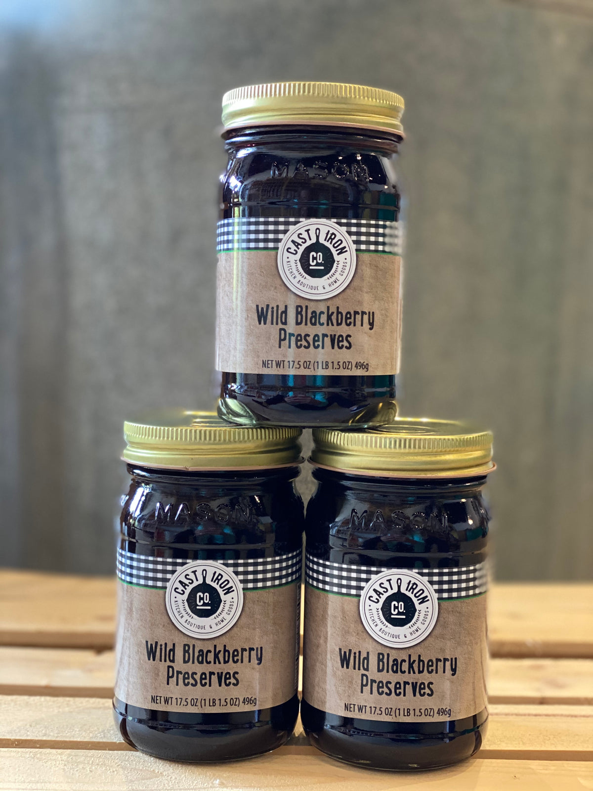 Wild Blackberry Preserves Cast Iron Company