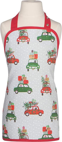 Winter Wheels Kid's Apron Cast Iron Company