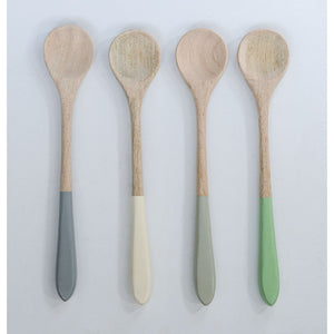 Mango Wood Spoon/Colored Handle